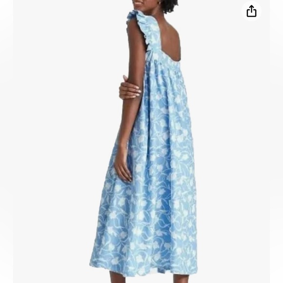 13 A New Day Women's Ruffle Short Sleeve A-Line Dress  NWT size 2X - Picture 3 of 7